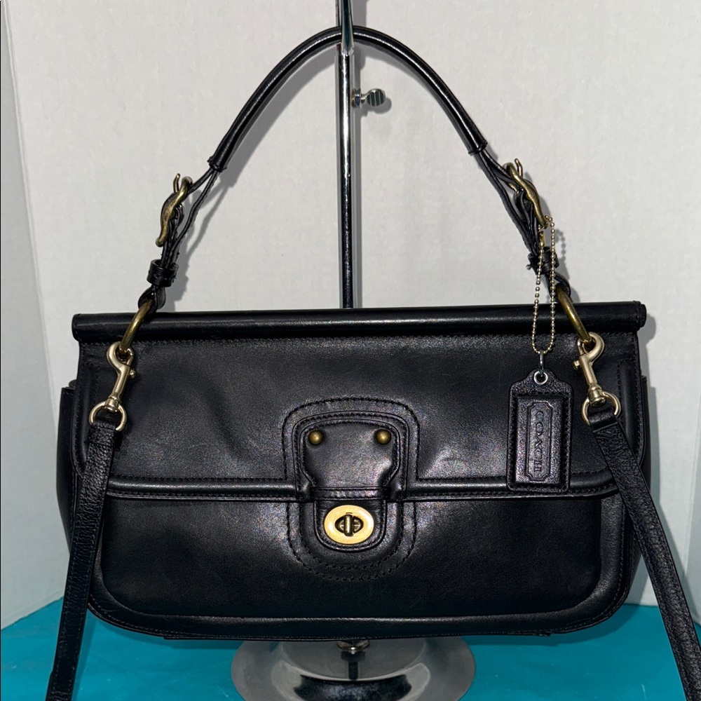 Rare Vintage Coach 65th Anniversary Willis City Bag